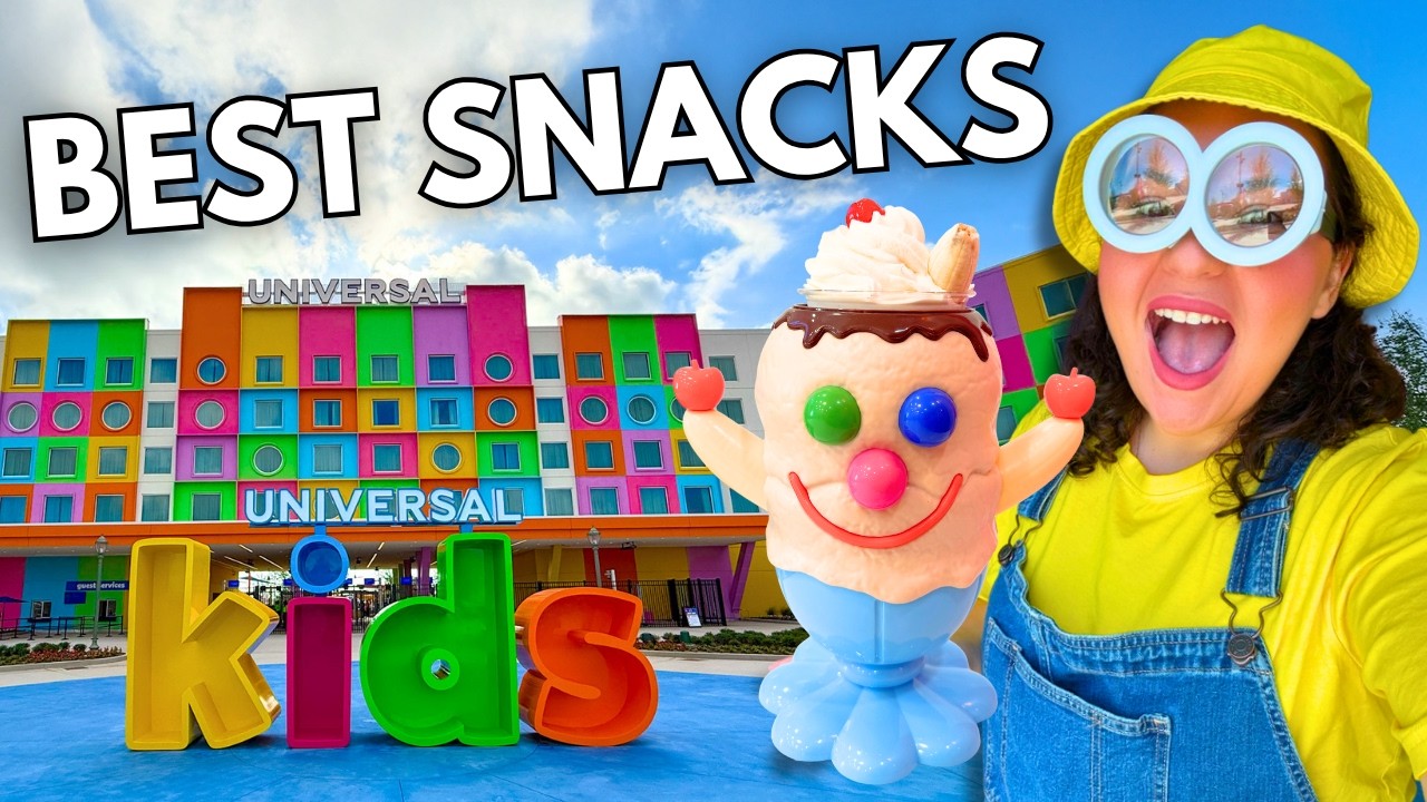 Топ-15 закусок и блюд: лучший гастрономический гид по Universal Kids Resort