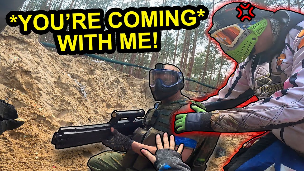 Dangerous Player REMOVED By Marshal...😬👀 Paintball Funny Moments & Fails