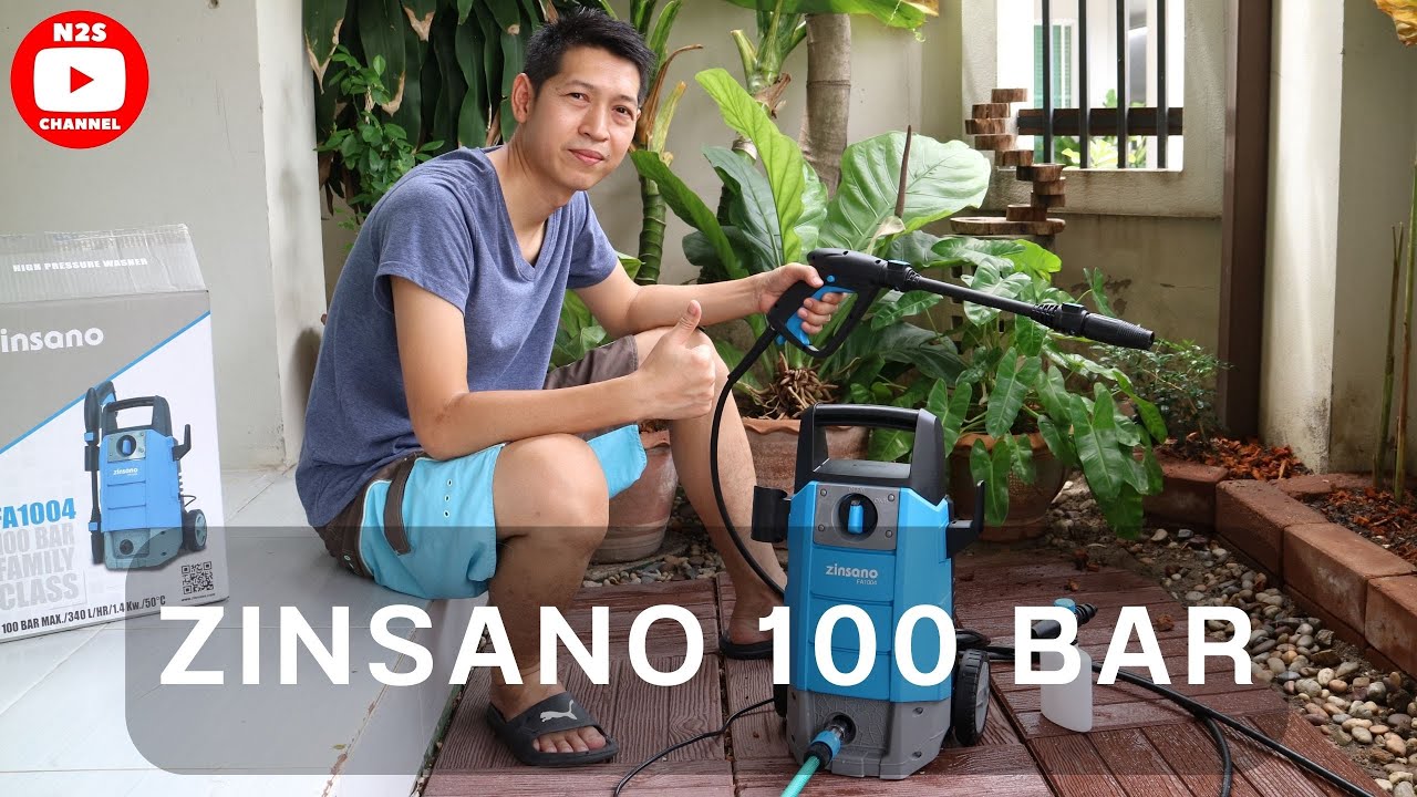 ZINSANO : เครื่องฉีดน้ำแรงดันสูง 100 บาร์