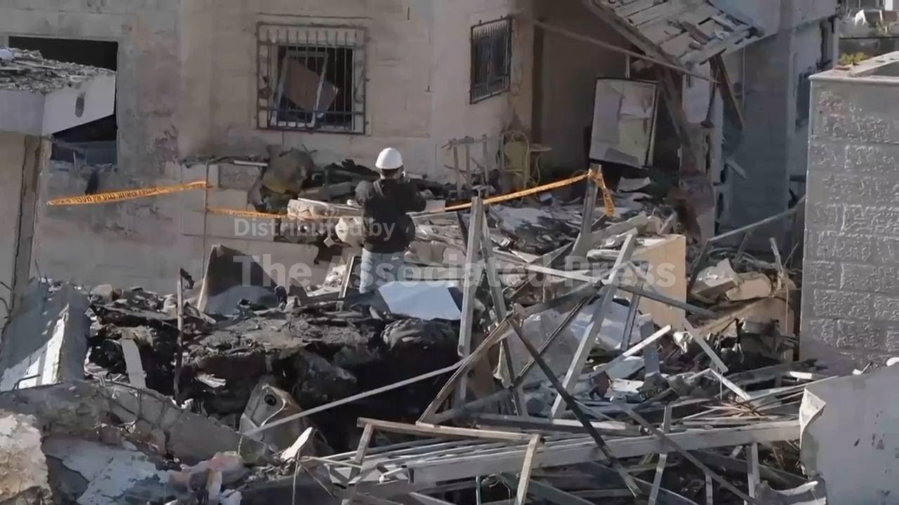 Damage in Israel's Beit Shemesh after Iranian attack kills 9