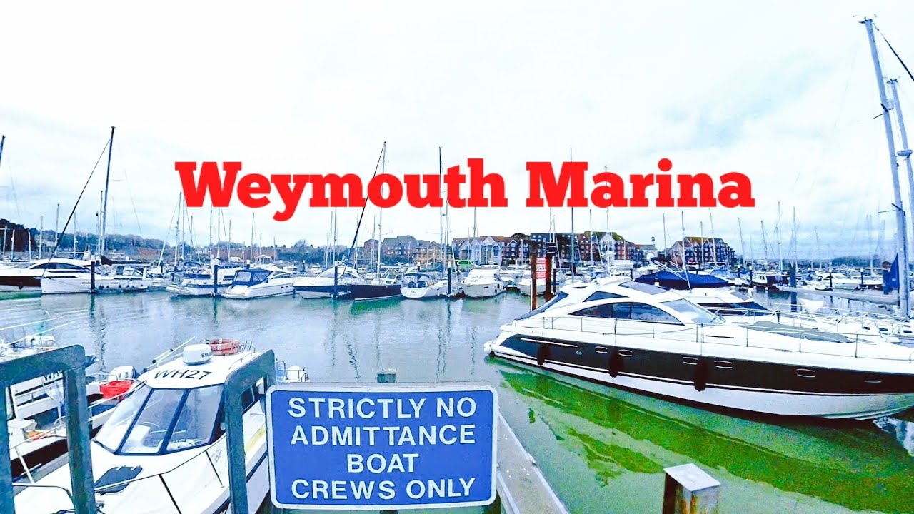 Walking Along Weymouth Marina