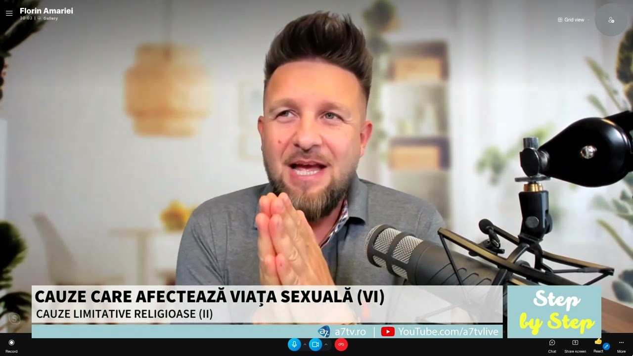 Cauze care afectează viața sexuală (VI) - convingeri limitative religioase | Step by Step
