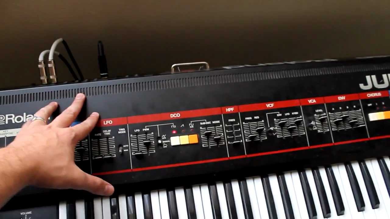 How to:  Controlling Roland Juno 60 Arpeggio Clock