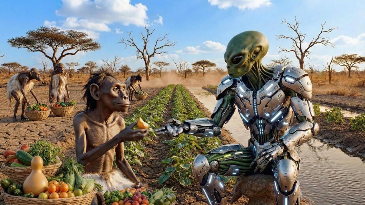 Ancient Survival Story | Aliens Teach Early Humans to Find Water & Grow Crops After Drought