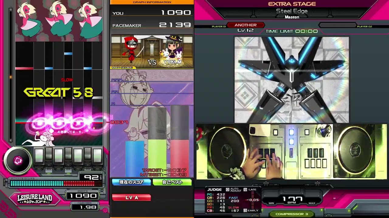 【beatmania IIDX】Steel Edge / Maozon