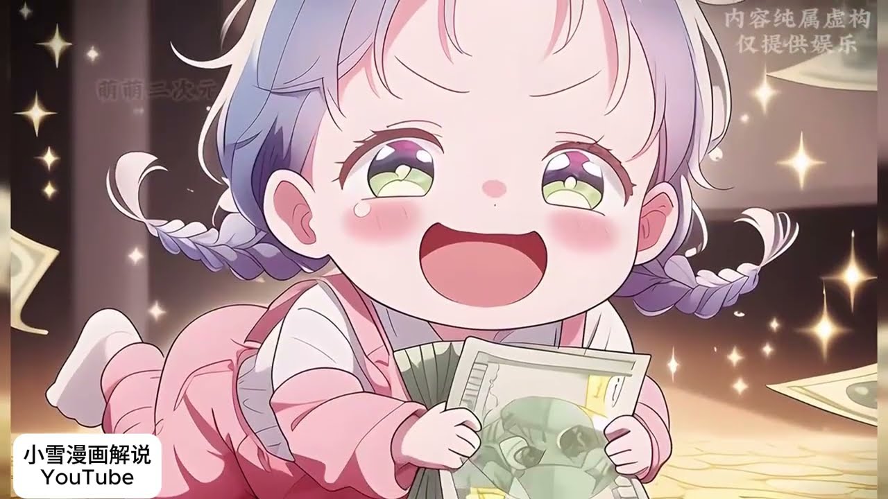 三岁小萌娃是个黑客黑进渣爹公司账号当富婆 #有声漫画 #二次元