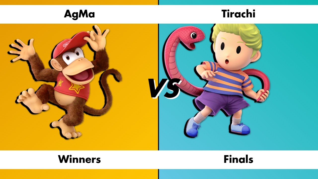Tirachi (Lucas) Vs AgMa (Diddy Kong) - Winners Finals - I Teched That #13