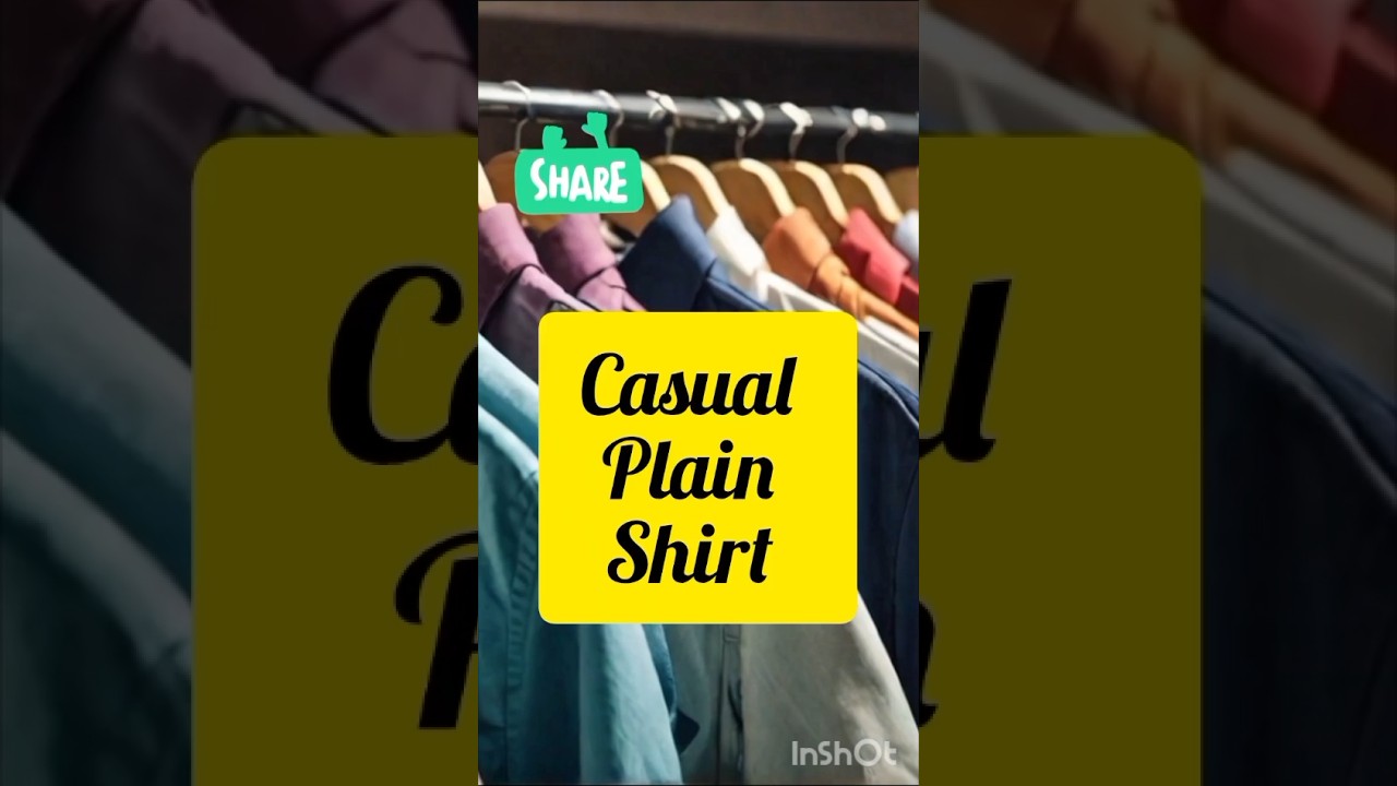 Plain Shirts for Men 