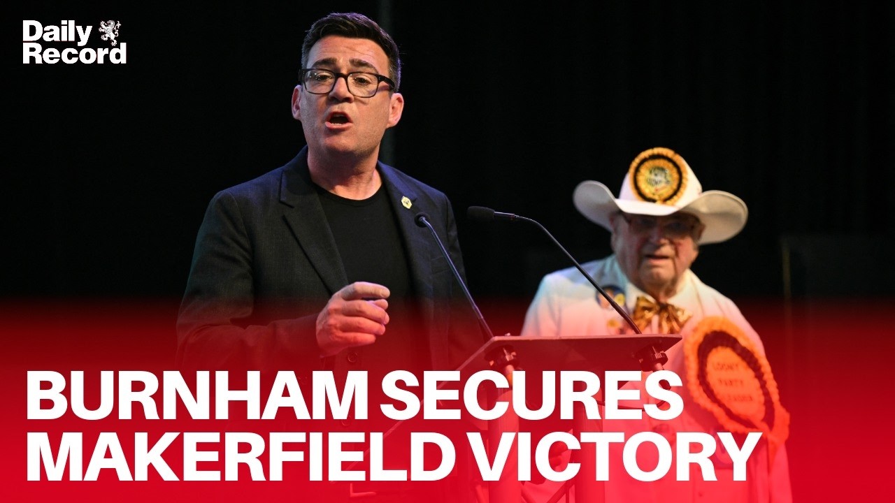 Andy Burnham insists Makerfield win can be &lsquo;TURNING POINT&rsquo; for British politics