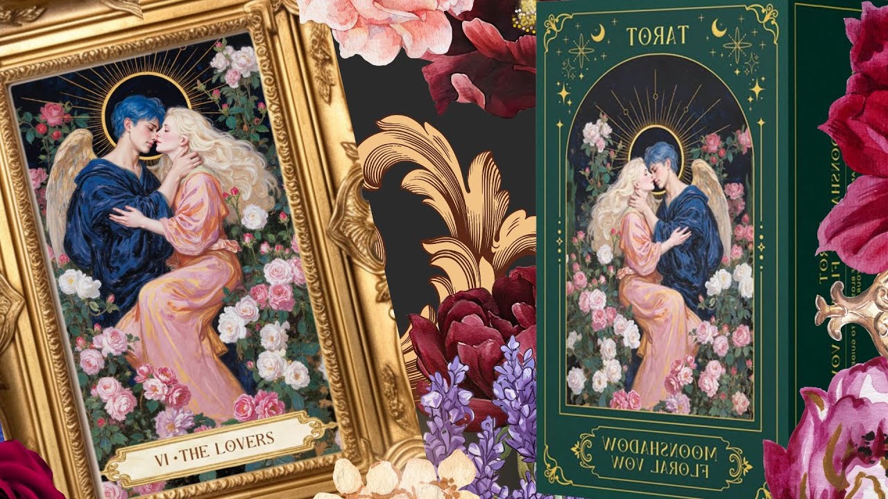 🌸🌙 Moonshadow Floral Vow Tarot Walkthrough | Enchanted Floral Magic & Tarot Wisdom 🌙🌸