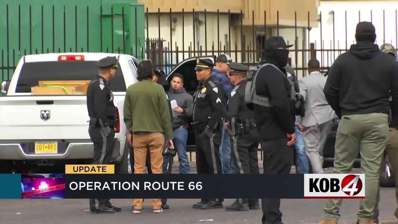 Операция «Маршрут 66» привела к почти 1000 арестам в центральной части Альбукерке