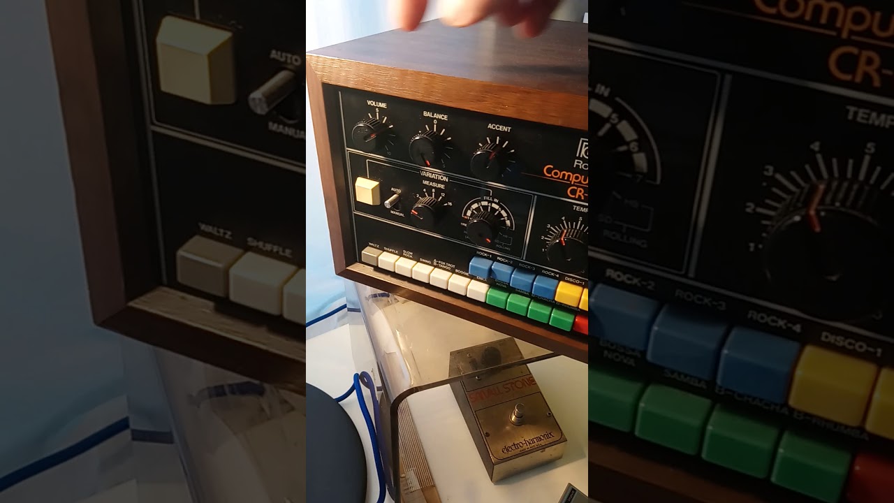 Roland cr68 utube reverb