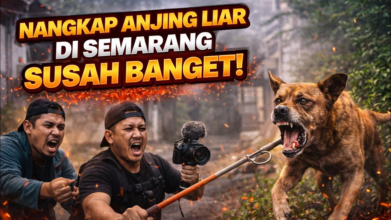 TANGKAP ANJING LIAR DI SEMARANG UNTUK DI ADOPSI‼️