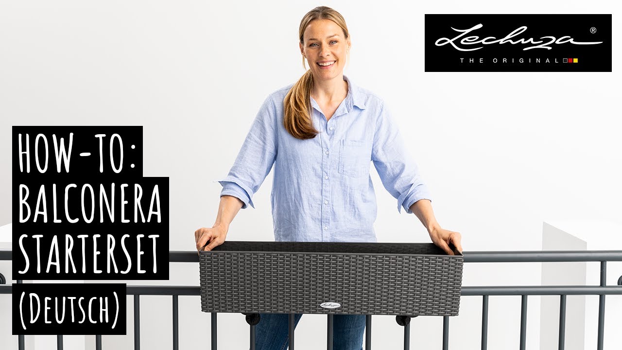 How-To: BALCONERA Cottage Starterset | LECHUZA | Deutsch