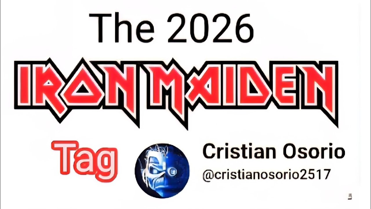 Iron Maiden Tag 2026 @cristianosorio2517 