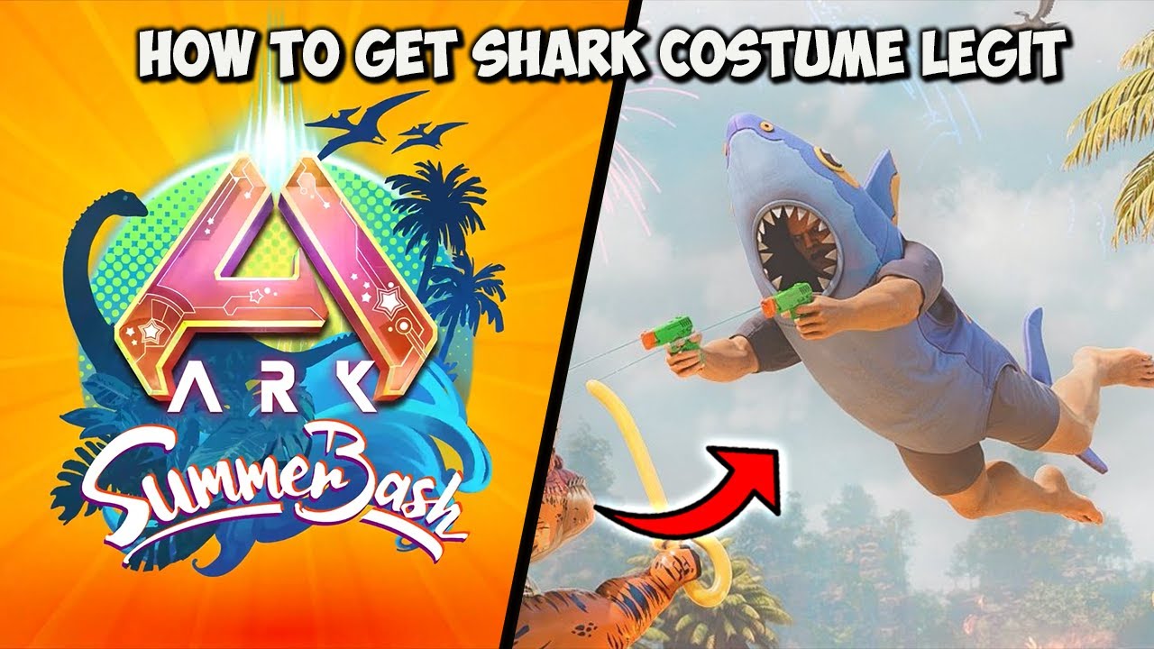 UNLOCK The NEW Summer Bash SHARK Costume in ARK Survival Ascended