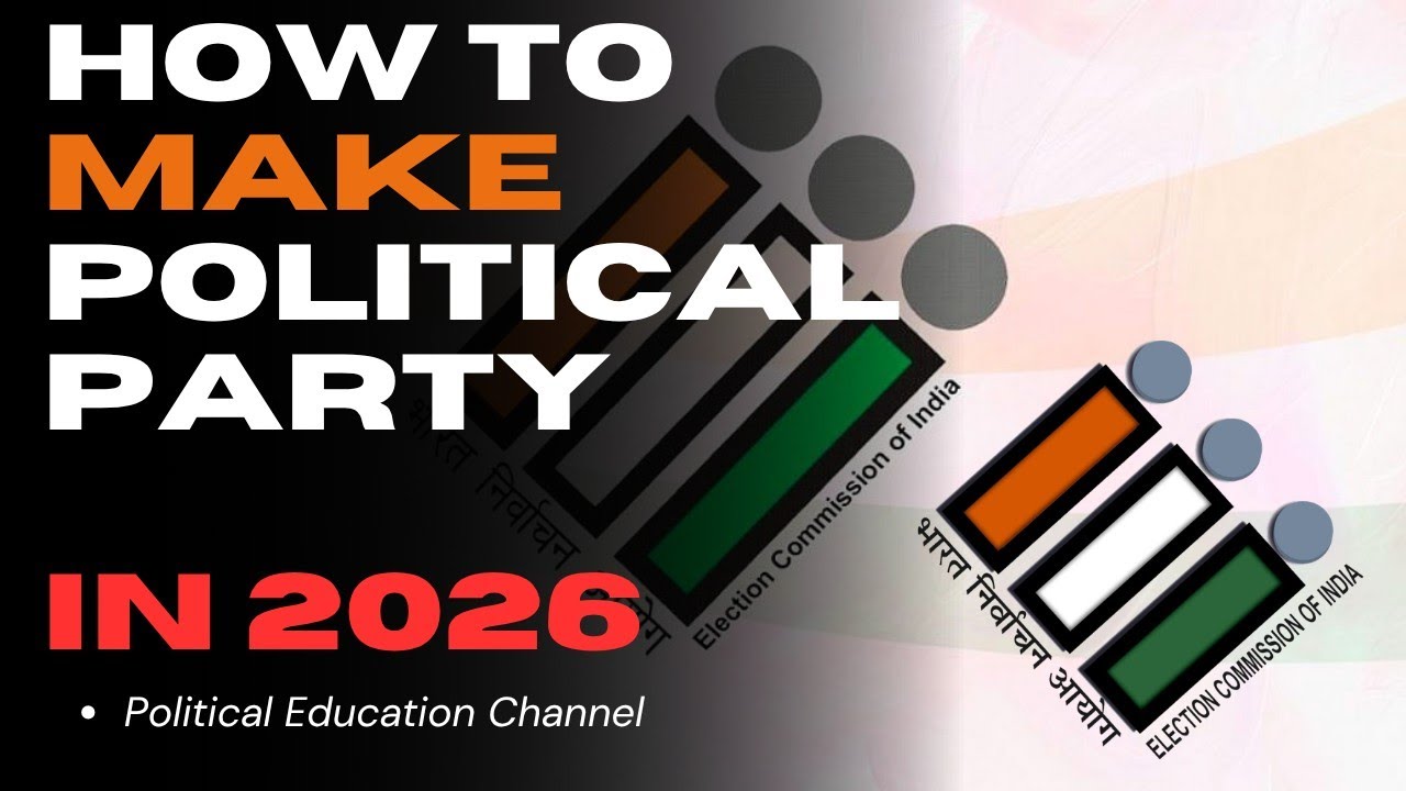 How to Make Political Party in India || Political Education Channel Introduction