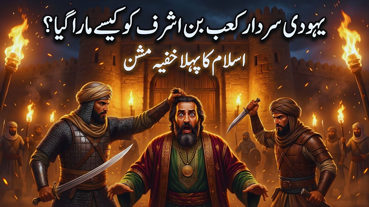 Yahudi Sardar Kaab bin Ashraf Ko Kaisay Mara Gaya? | Islam Ka Pehla Khufiya Mission