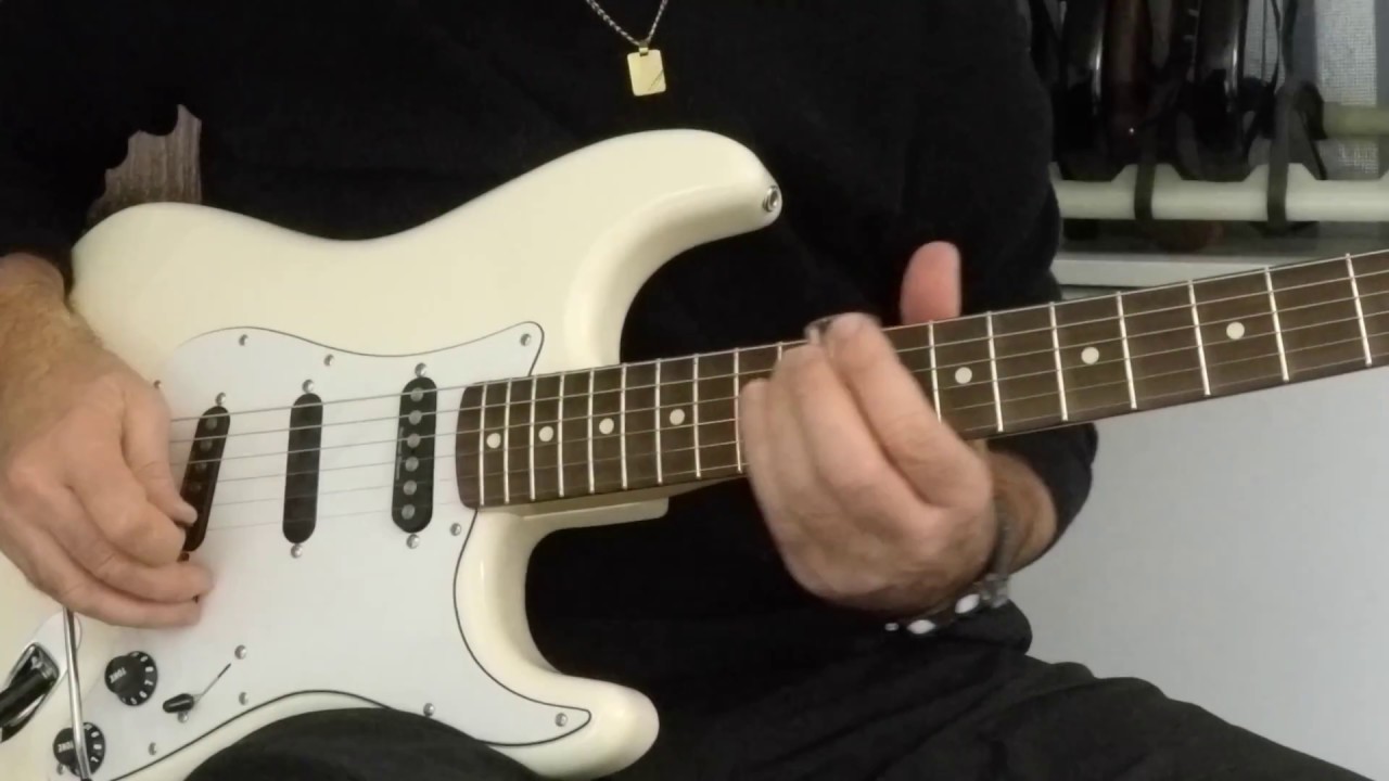 Lady of the Lake - Rainbow guitar cover and backing track