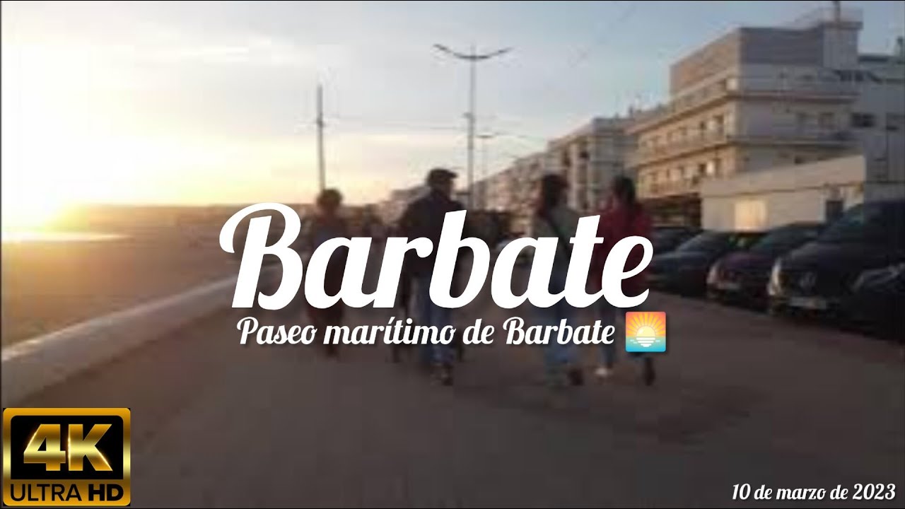 paseo marítimo de Barbate (Barbate) (4k) (10 de marzo de 2023)