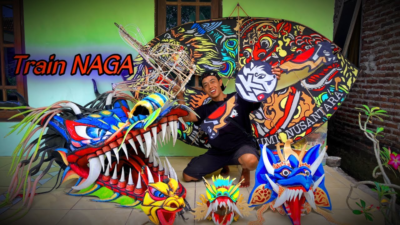 GREBEK SEMUA LAYANGAN ANTASENA membuat layangan naga