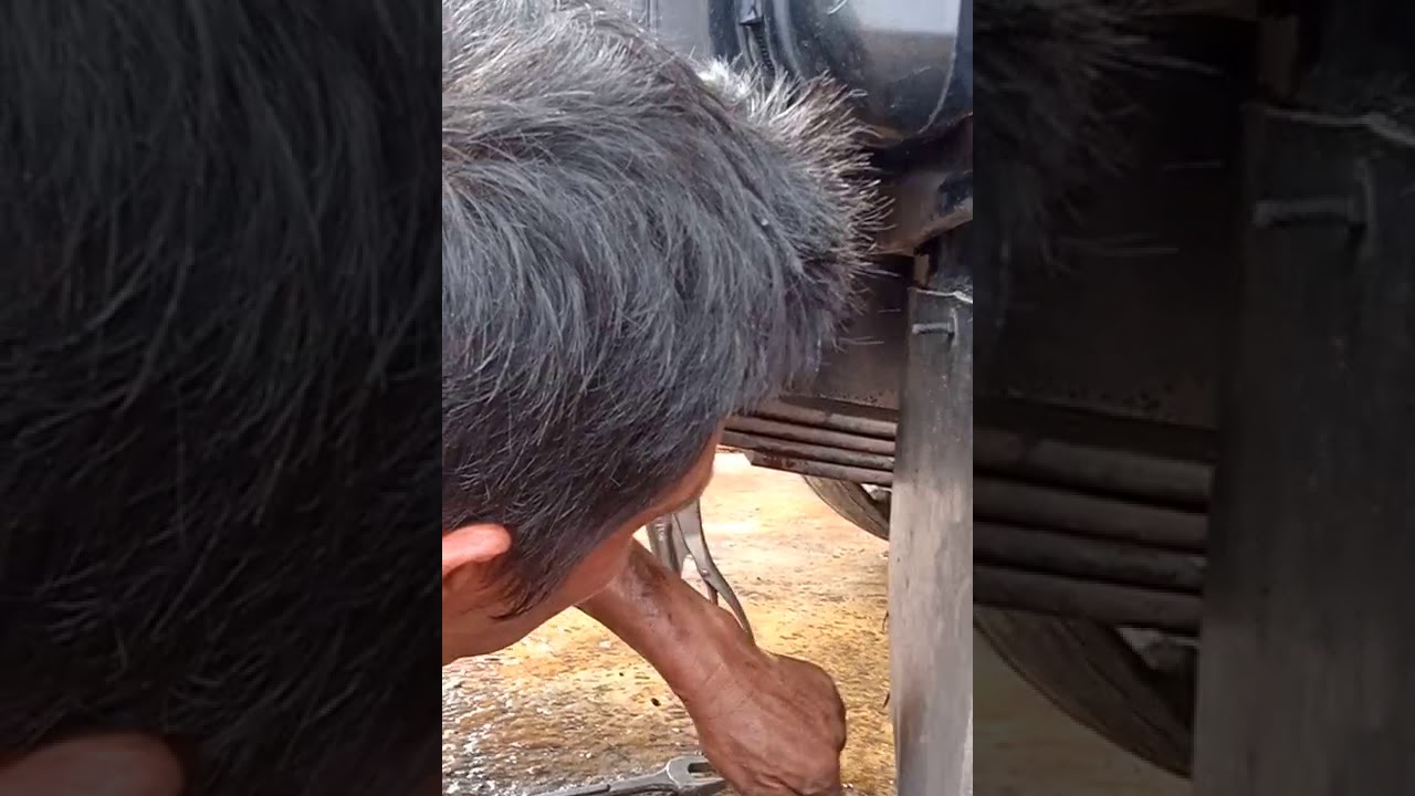 cara buka dan cara masang busing per(spring)Dina 130ht
