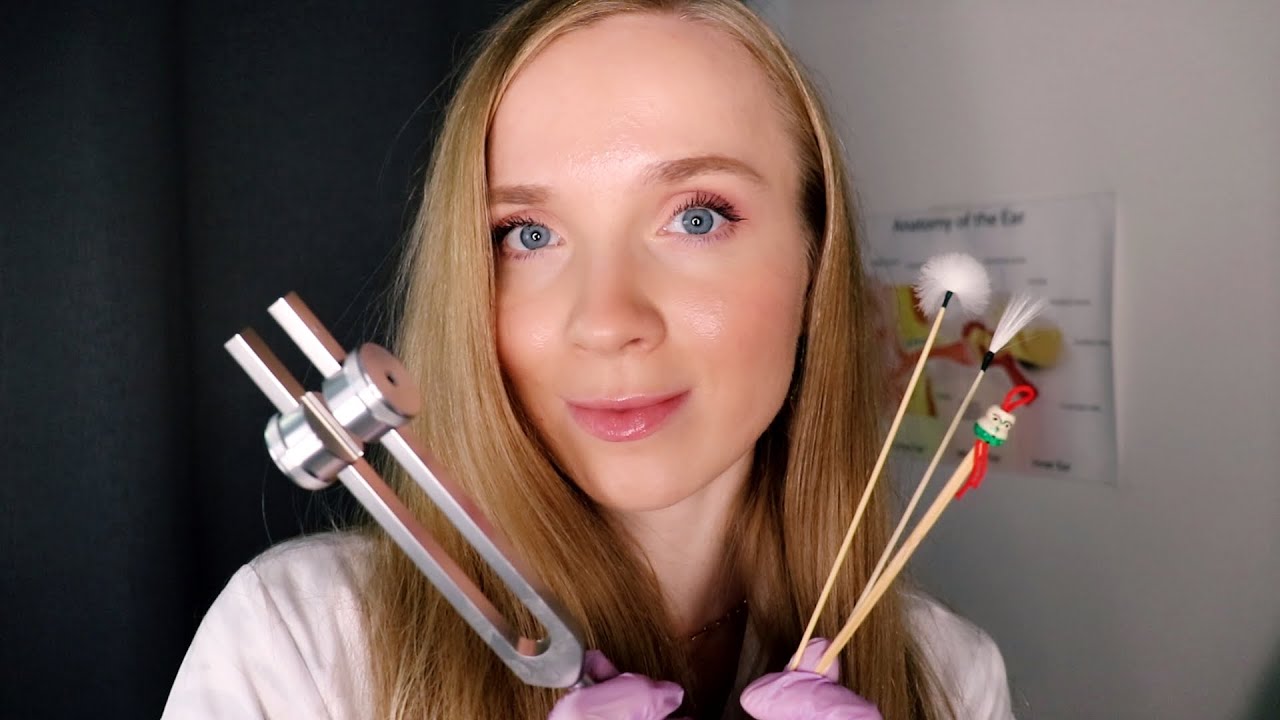 ASMR SUOMI Korvien Tarkastus Ja Puhdistaminen👂Lääkäri Roleplay ASMR Ear Exam, Doctor´s Roleplay