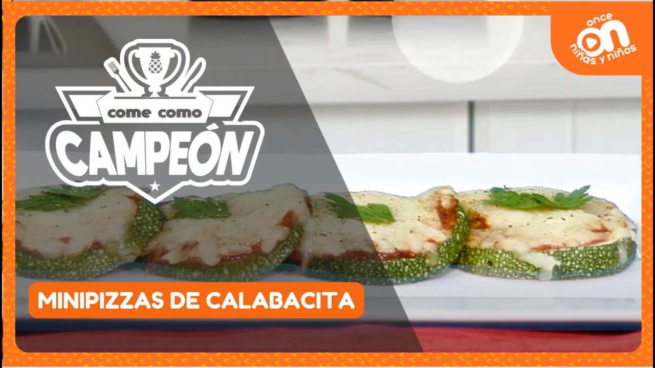 Las nuevas cintas de Staff - Minipizzas de calabacita I Once Niñas y Niños