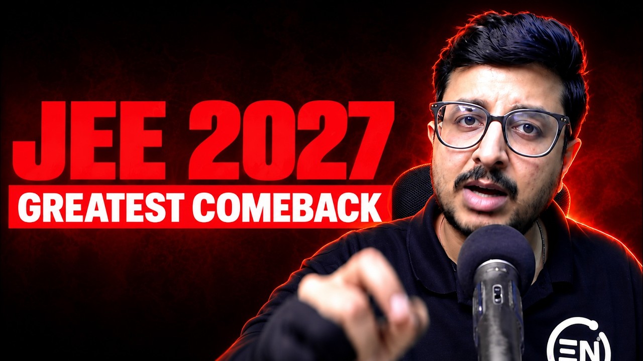 JEE 2027: Crack in 4 Months🔥 | Droppers & 12th | Eduniti | Mohit Sir