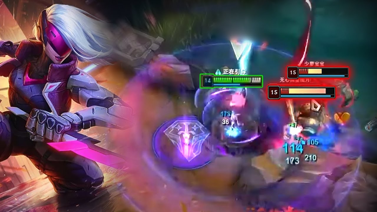 Caiqi Kata : 1v5 HardCarry in Master Elo - Engsub