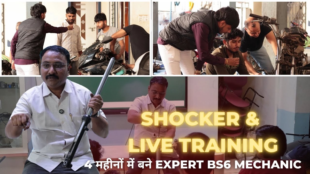 4 Months Expert Bike Mechanic Training || 8 Days BS6 Training🔥 || Bike Mechanic Mahesh