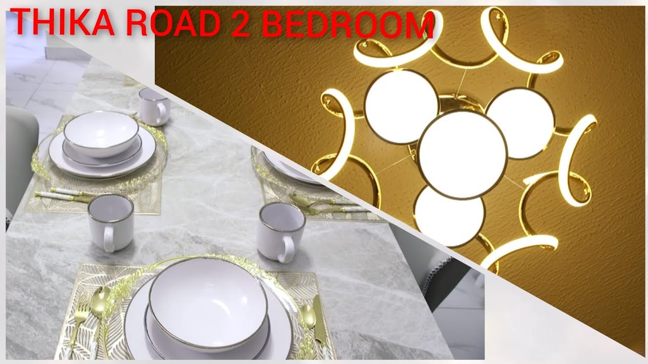 MUST WATCH SHOW HOUSE modern and affordable 2 bedroom apartment /THIKAROAD