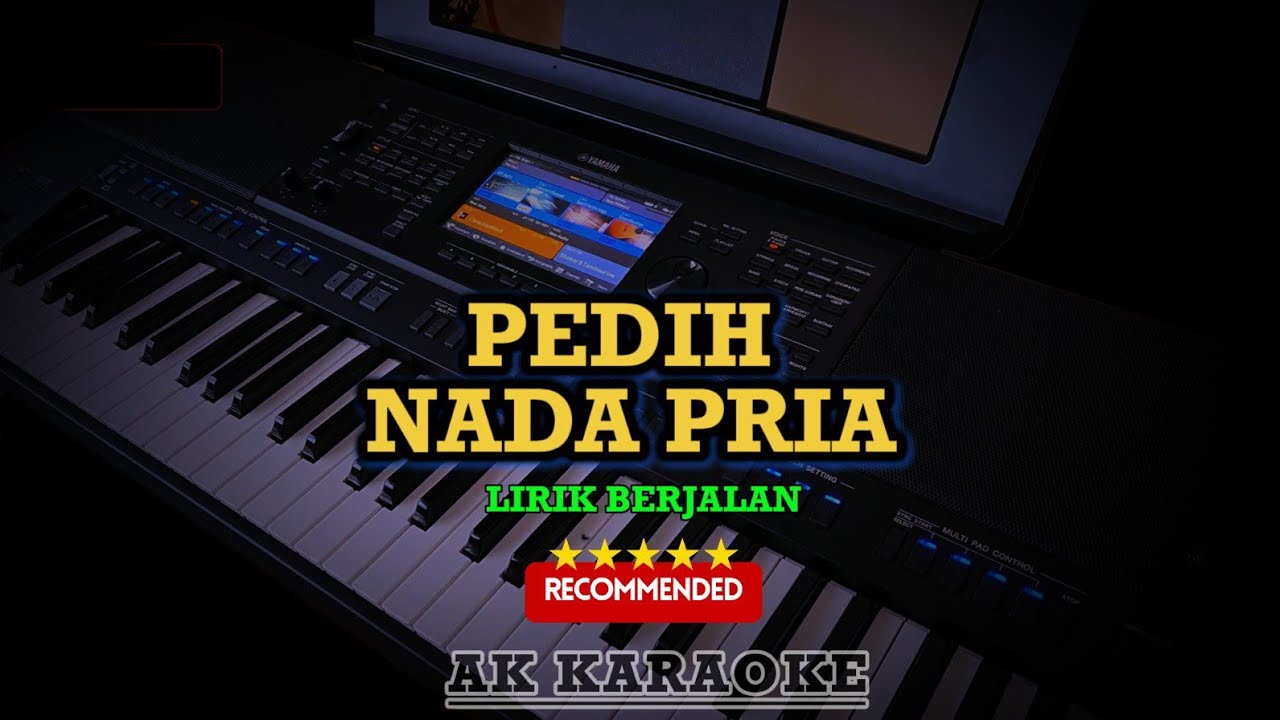 PEDIH-KARAOKE NADA PRIA