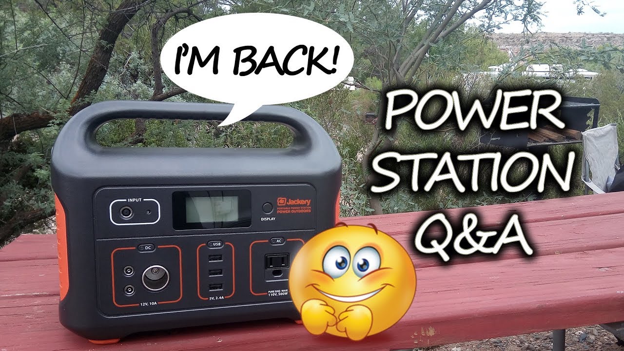 Jackery Explorer 500 Back In Stock! Power Station Q&A - Your Questions Answered!