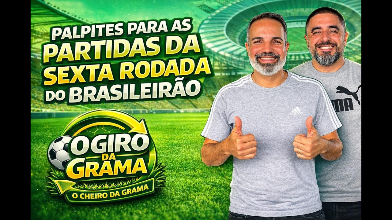 Palpites Polêmicos da sexta rodada do Brasileirão.