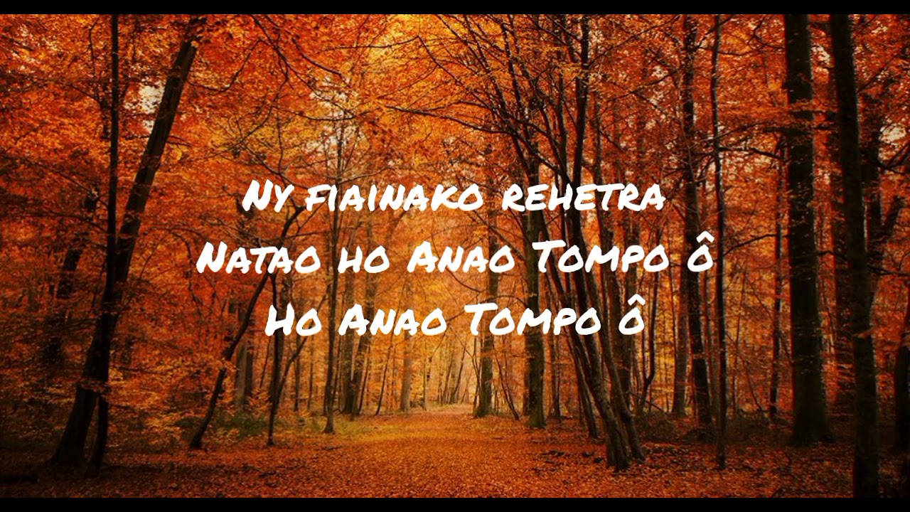 Nataonao aho ho Anao Tompo ô. Pasteur Jocelyn. Akiradio.