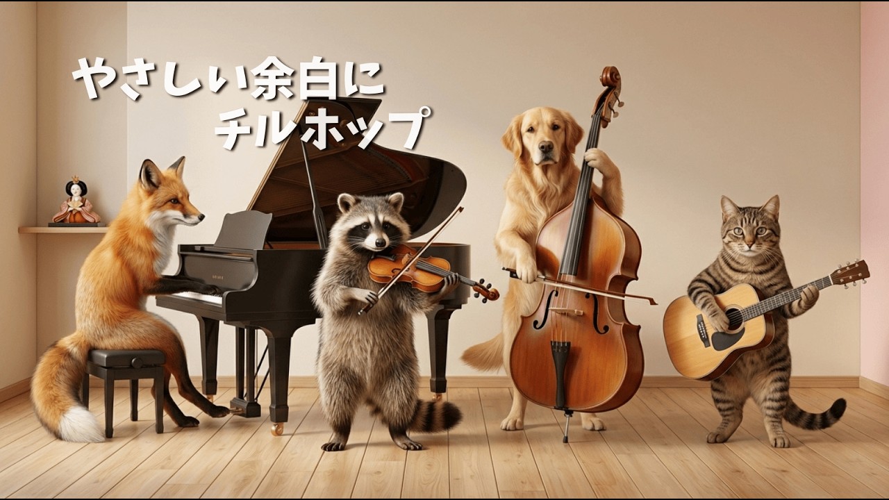 癒し系BGM「やさしい余白にチルホップ」Chillhop Cafe Music | Study & Relax