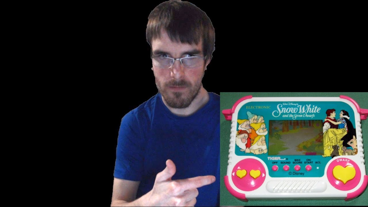Snow White and The Seven Dwarfs Tiger Electronics Handheld LCD Game