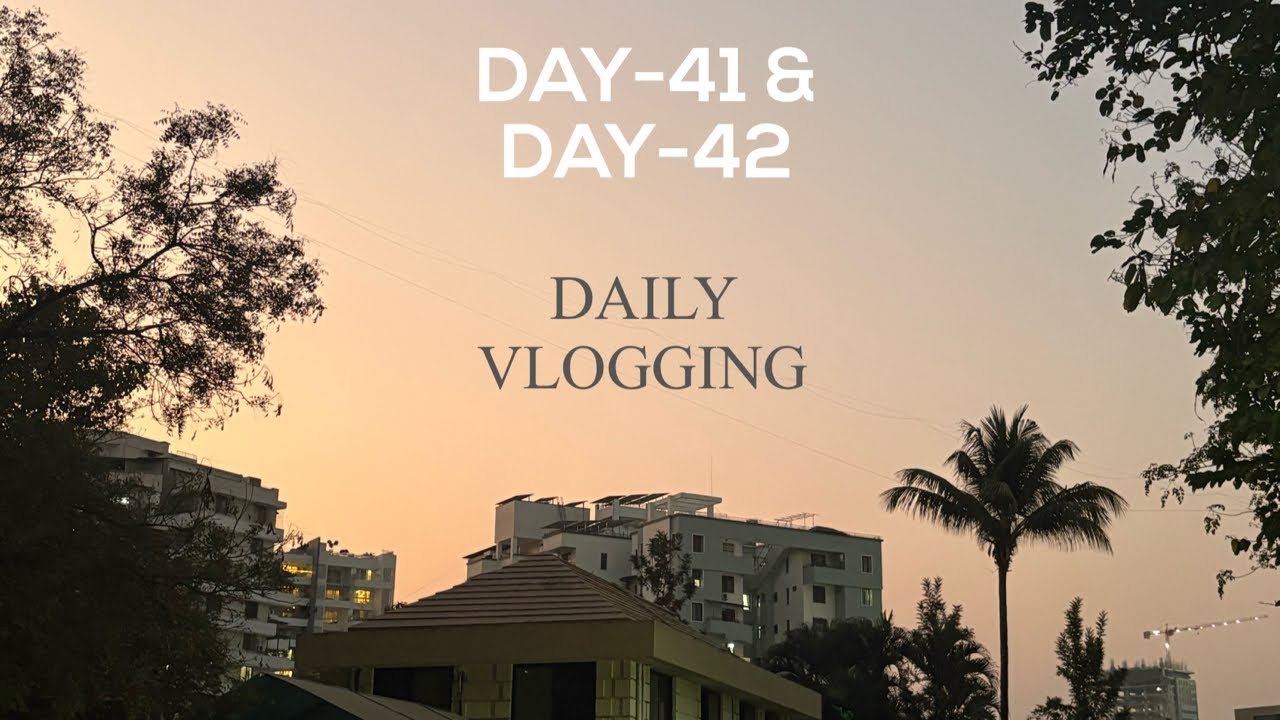 DAY-41&42/DAILY VLOGGING/COLLEGE KA KAAM,FUN &MUCH MORE#new #vlog #lifestyle #dailyvideo #trending 