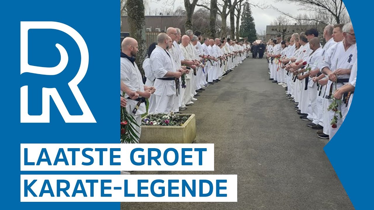 Karate-legende Loek Hollander geëerd tijdens uitvaart
