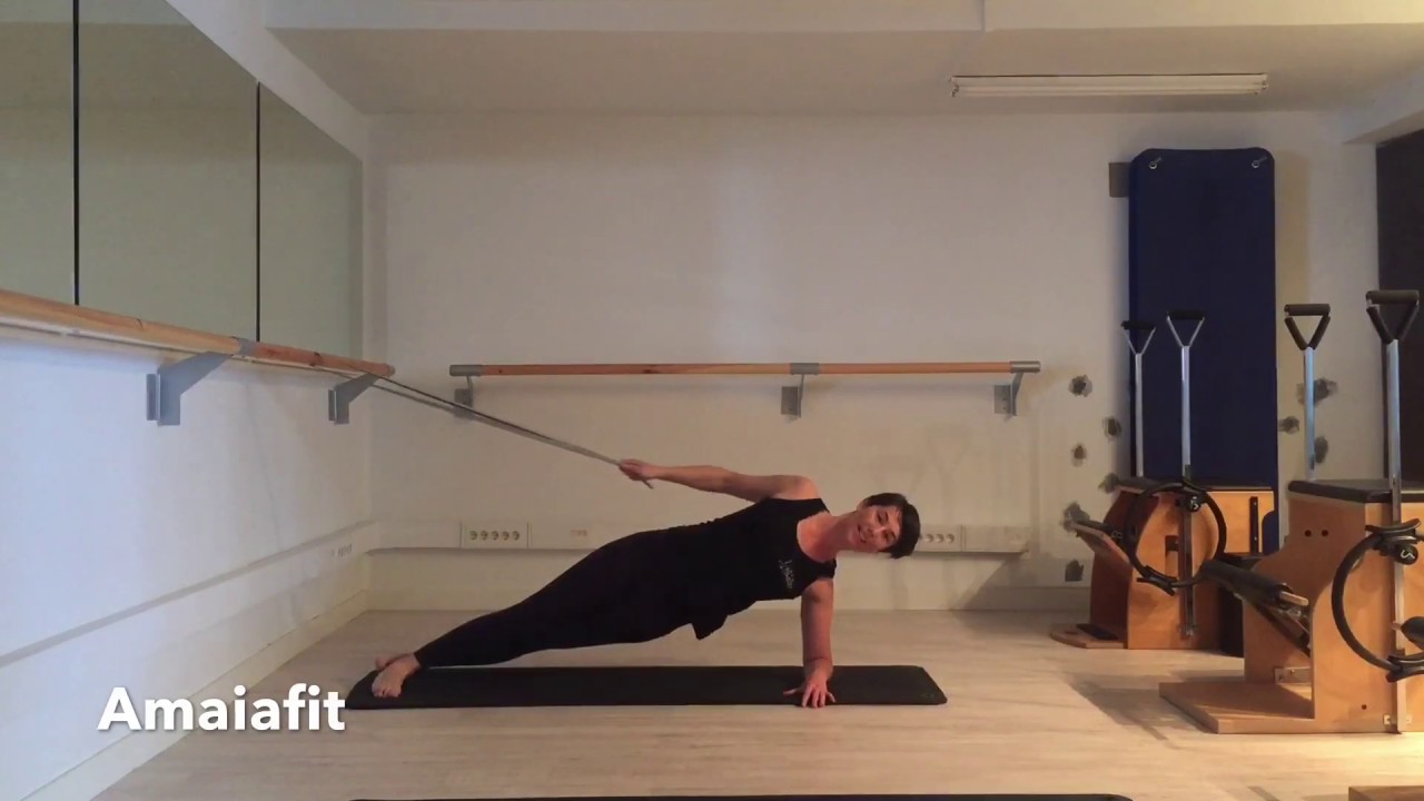 PILATES CON BANDA ELÁSTICA