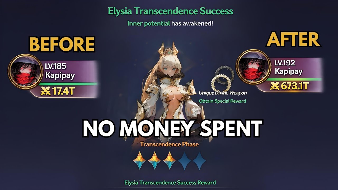 F2P Level 3 Transcend Guide – 17.4T to 673.1T Power Boost! | Legend of Avatar