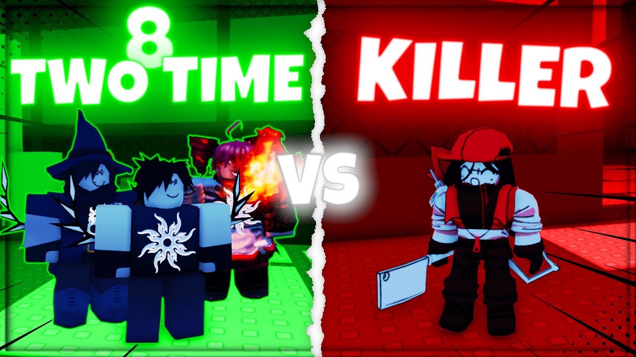 8 TWO TIME'ÓW VS KILLER W FORSAKEN!? | Roblox
