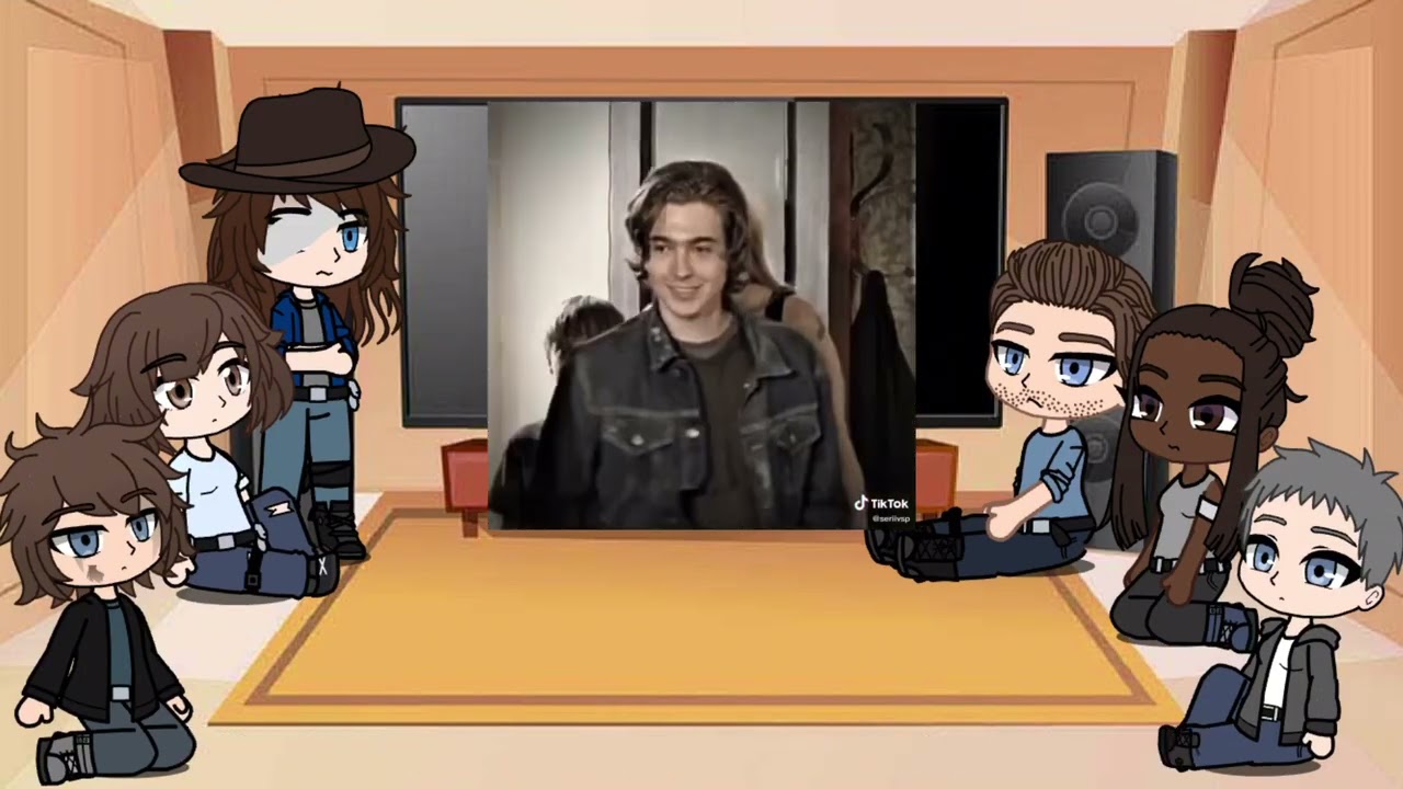 TWD reacts to: Carl Grimes | Rarl (2x)