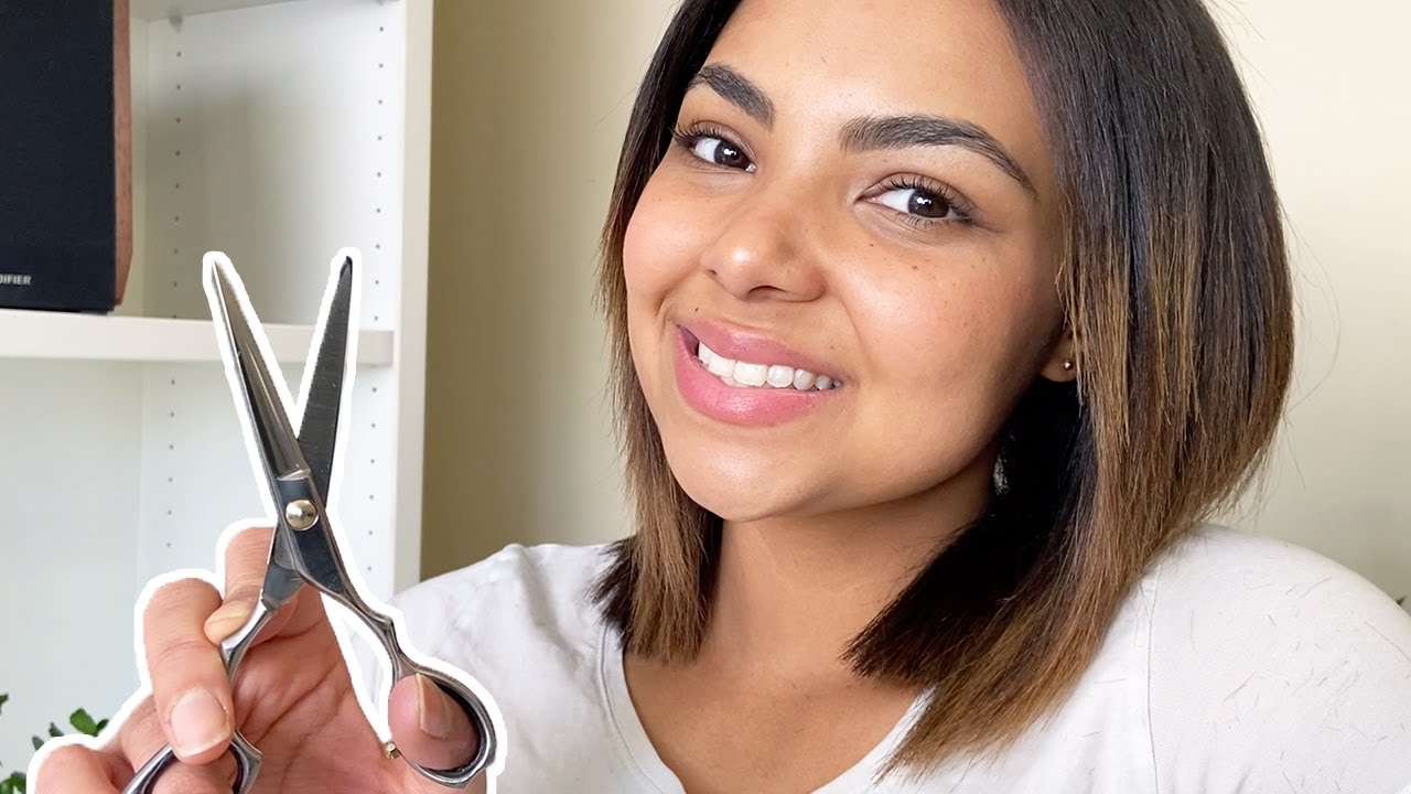 HOW I TRIM MY HAIR | Micro Trim Haircut Tutorial