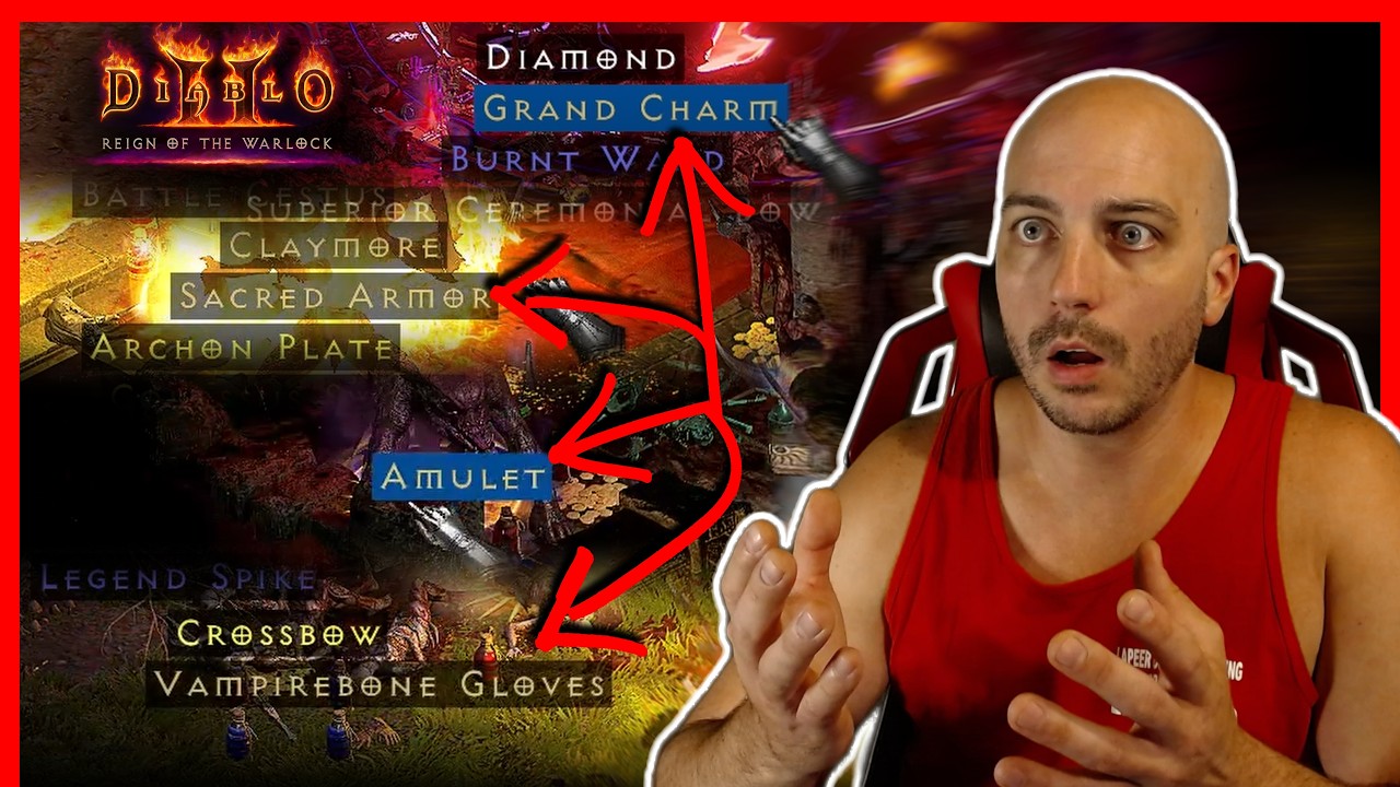 Что выпало за 16 часов игры за чернокнижника с навыком &laquo;Кровавое кипение&raquo; &mdash; Diablo 2 Resurrected