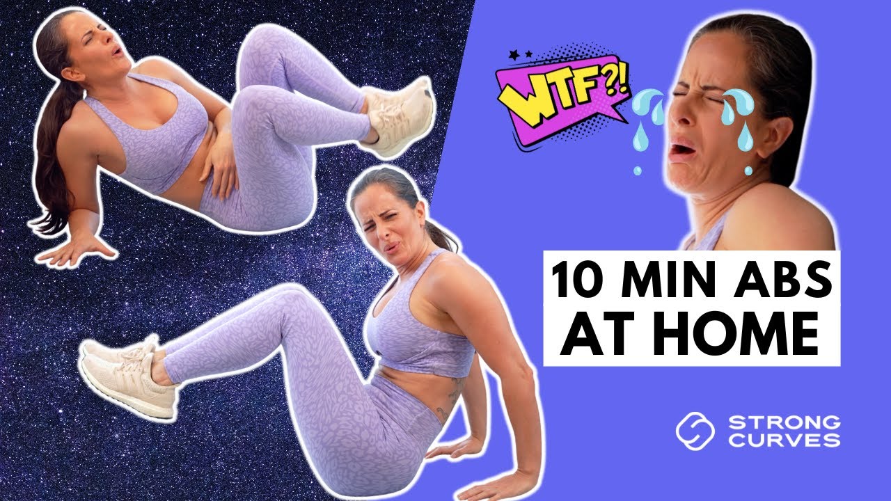 10 Minute Abs At Home (Follow Along Workout)