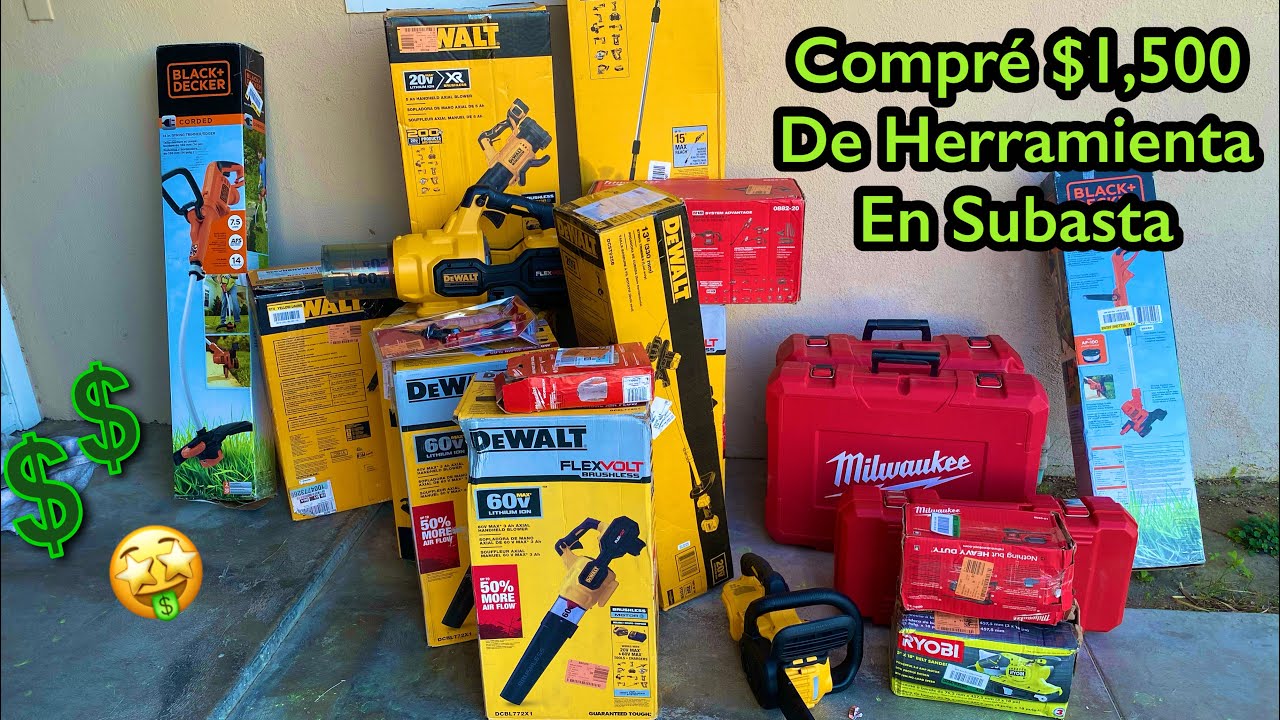 Compré $1,500 De Herramienta En Subasta | Ganar Dinero Desde Casa