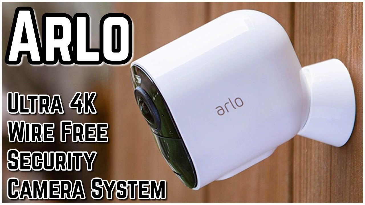 Arlo Ultra 4K UHD Wire Free Security 3 Camera System