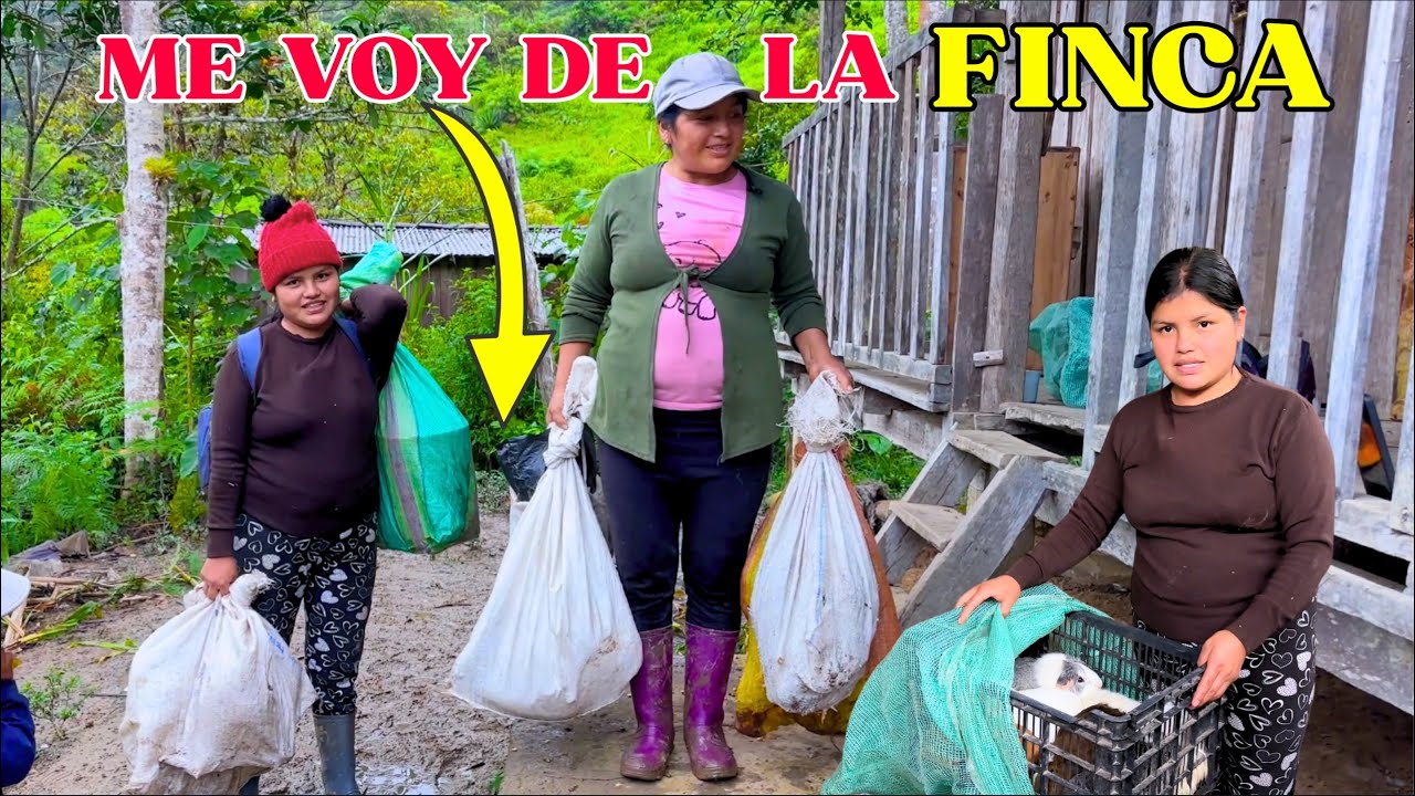 Tuvimos que abandonar nuestra FINCA por esta razon - NATHALIA